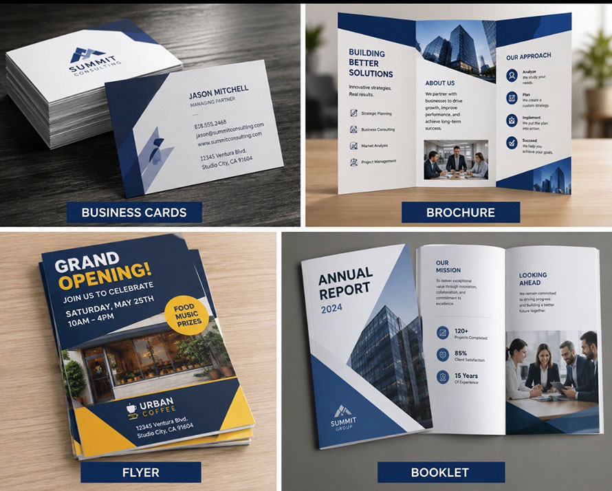 Professional printing services in Studio City